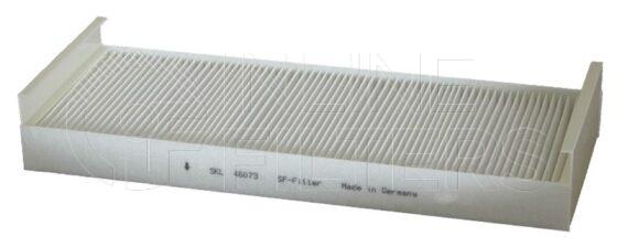 Inline FA15354. Air Filter Product – Panel – Oblong Product Panel air filter