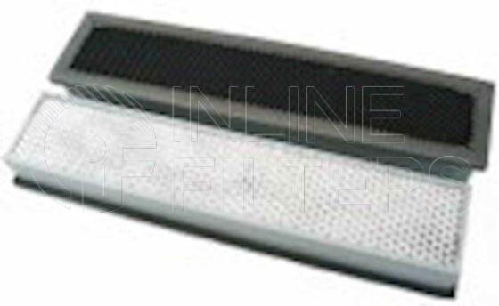 Inline FA15365. Air Filter Product – Panel – Oblong Product Panel air filter