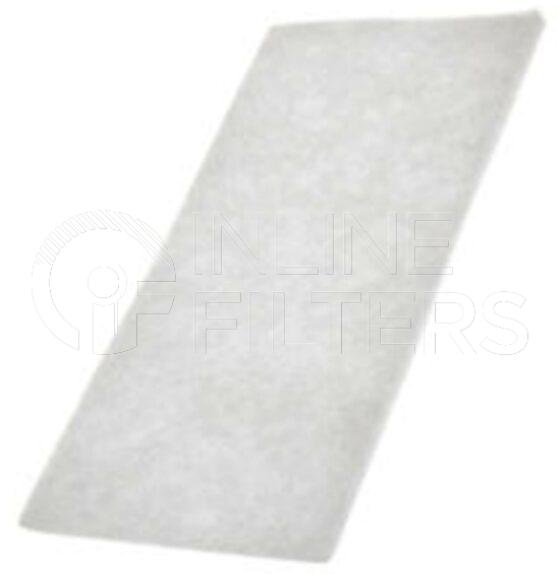 Inline FA15368. Air Filter Product – Panel – Oblong Product Panel air filter