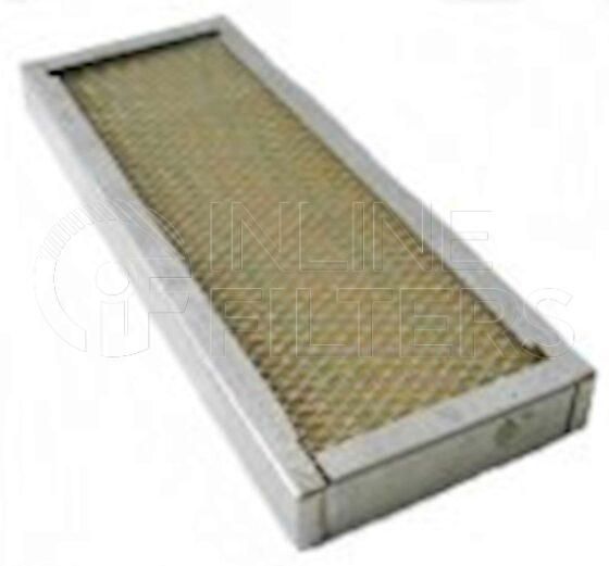 Inline FA15370. Air Filter Product – Panel – Oblong Product Air filter product