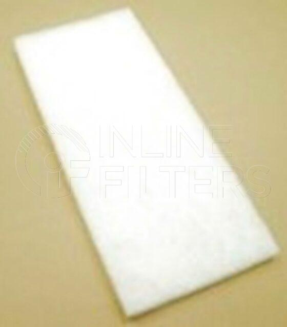 Inline FA15430. Air Filter Product – Panel – Oblong Product Air filter product