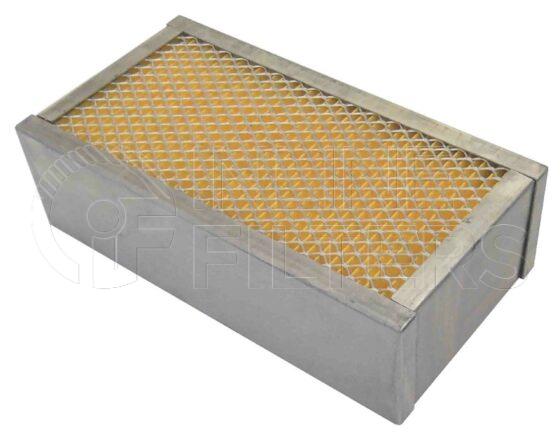 Inline FA15504. Air Filter Product – Panel – Oblong Product Air filter product