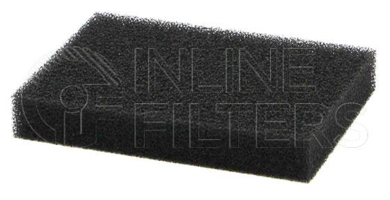 Inline FA15518. Air Filter Product – Panel – Oblong Product Panel air filter