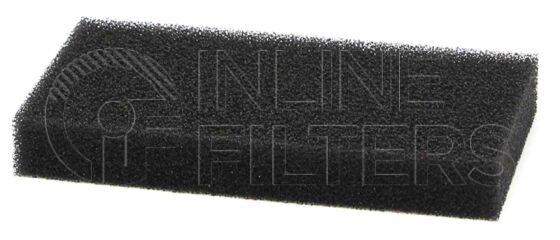 Inline FA15519. Air Filter Product – Panel – Oblong Product Panel air filter