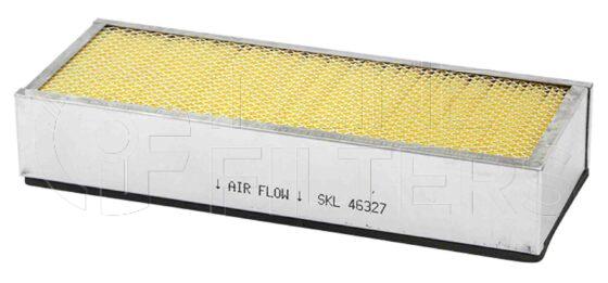 Inline FA15565. Air Filter Product – Panel – Oblong Product Air filter product