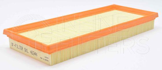 Inline FA15580. Air Filter Product – Panel – Oblong Product Air filter product