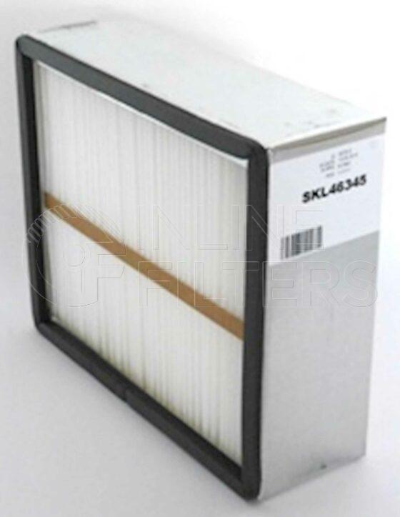 Inline FA15581. Air Filter Product – Panel – Oblong Product Panel air filter