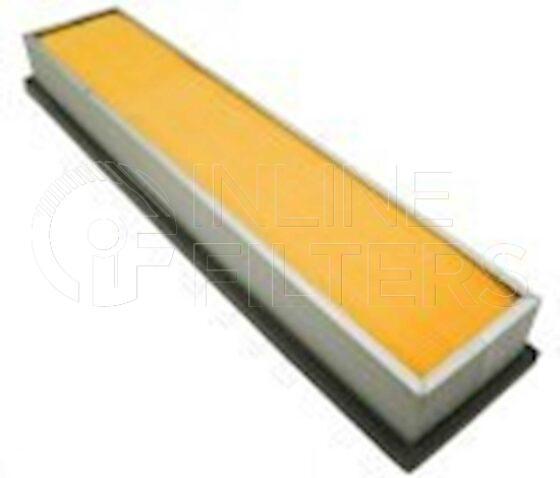 Inline FA15584. Air Filter Product – Panel – Oblong Product Panel air filter