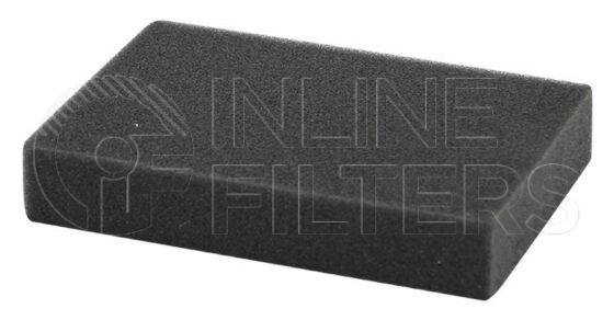 Inline FA15618. Air Filter Product – Panel – Oblong Product Panel air filter