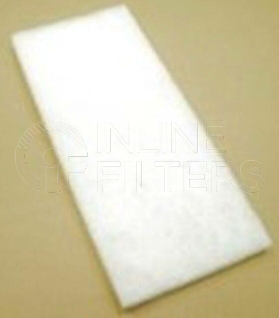 Inline FA15624. Air Filter Product – Panel – Oblong Product Air filter product