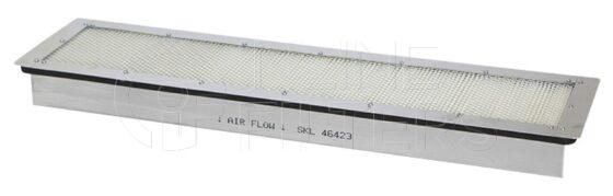 Inline FA15637. Air Filter Product – Panel – Oblong Product Panel air filter