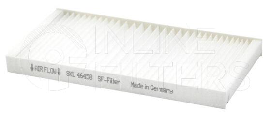 Inline FA15662. Air Filter Product – Panel – Oblong Product Panel air filter