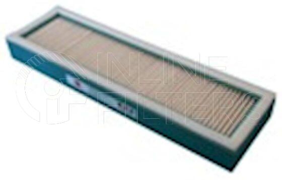 Inline FA15715. Air Filter Product – Panel – Oblong Product Air filter product