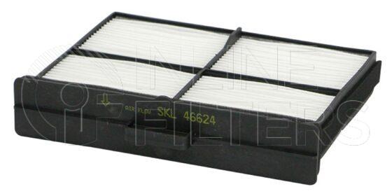 Inline FA15719. Air Filter Product – Panel – Oblong Product Air filter product