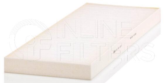 Inline FA15731. Air Filter Product – Panel – Oblong Product Panel air filter