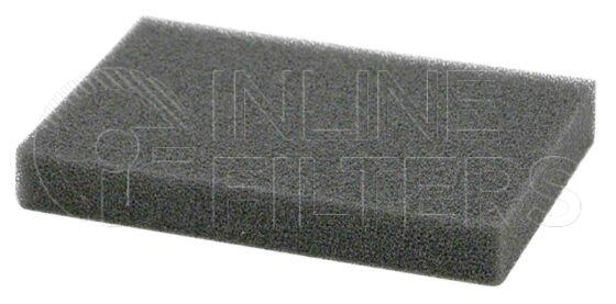 Inline FA15742. Air Filter Product – Mat – Oblong Product Air filter product