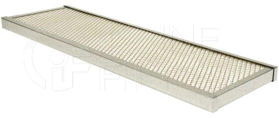 Inline FA15830. Air Filter Product – Panel – Oblong Product Air filter product