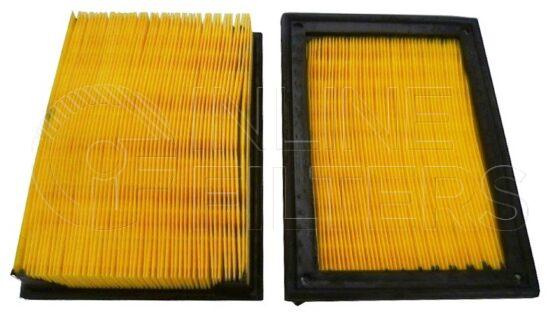 Inline FA15854. Air Filter Product – Panel – Oblong Product Panel air filter