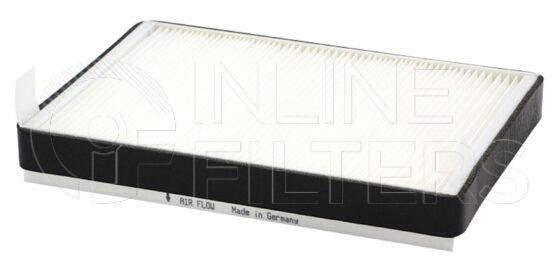 Inline FA15907. Air Filter Product – Panel – Oblong Product Panel air filter