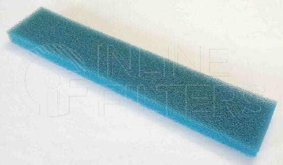 Inline FA15934. Air Filter Product – Panel – Oblong Product Panel air filter