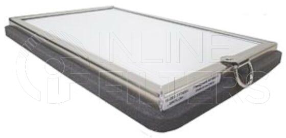 Inline FA15951. Air Filter Product – Panel – Oblong Product Air filter product