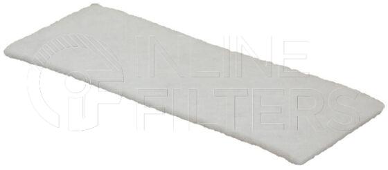 Inline FA15953. Air Filter Product – Panel – Oblong Product Panel air filter