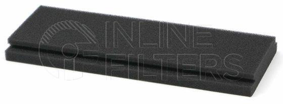 Inline FA15954. Air Filter Product – Panel – Oblong Product Panel air filter