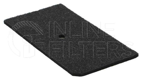 Inline FA15955. Air Filter Product – Panel – Oblong Product Panel air filter