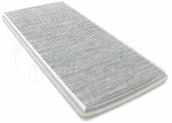 Inline FA16015. Air Filter Product – Panel – Oblong Product Air filter product