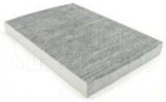 Inline FA16028. Air Filter Product – Panel – Oblong Product Air filter product