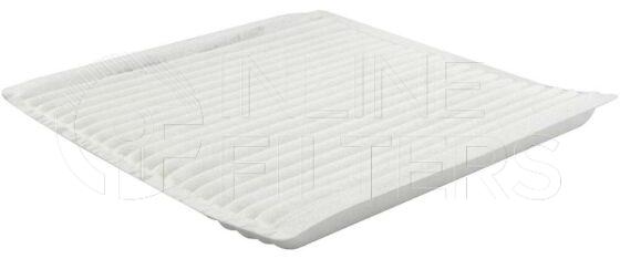 Inline FA16062. Air Filter Product – Panel – Oblong Product Air filter product