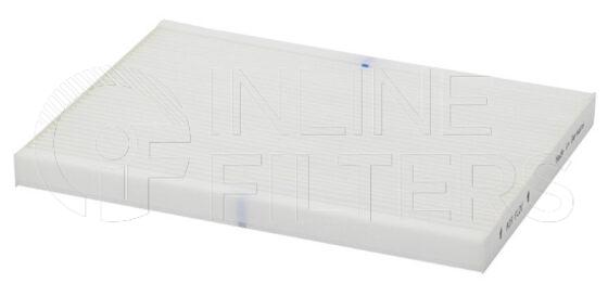 Inline FA16095. Air Filter Product – Panel – Oblong Product Air filter product