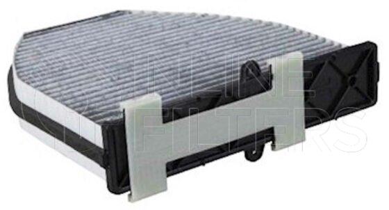 Inline FA16105. Air Filter Product – Panel – Oblong Product Air filter product