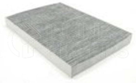 Inline FA16129. Air Filter Product – Panel – Oblong Product Panel air filter