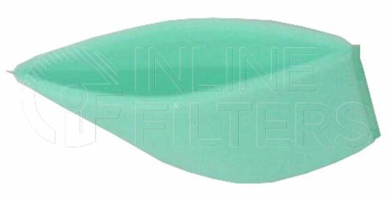 Inline FA16182. Air Filter Product – Band – Round Product Air filter product