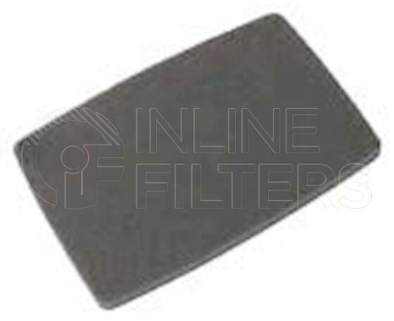 Inline FA16191. Air Filter Product – Mat – Oblong Product Air filter product