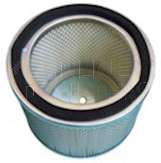 Inline FA16298. Air Filter Product – Cartridge – Round Product Cartridge air filter