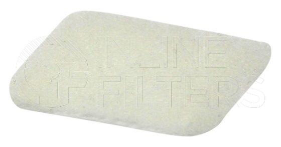 Inline FA16329. Air Filter Product – Mat – Oblong Product Air filter product