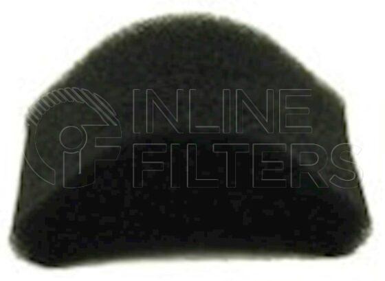 Inline FA16332. Air Filter Product – Band – Round Product Air filter product
