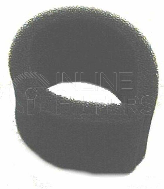 Inline FA16376. Air Filter Product – Band – Round Product Air filter product