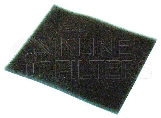 Inline FA16407. Air Filter Product – Mat – Oblong Product Air filter product