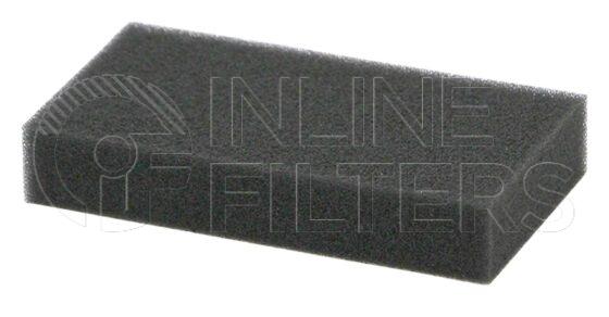 Inline FA16519. Air Filter Product – Mat – Oblong Product Air filter product