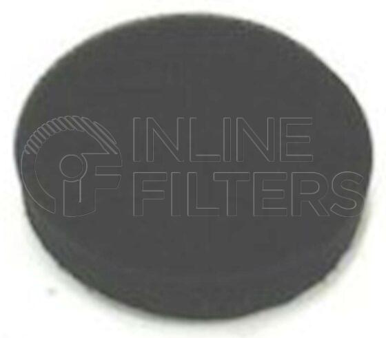 Inline FA16538. Air Filter Product – Mat – Round Product Air filter product