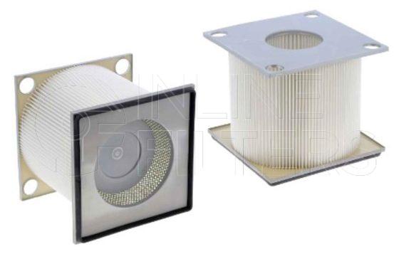 Inline FA16867. Air Filter Product – Cartridge – Flange Product Air filter product