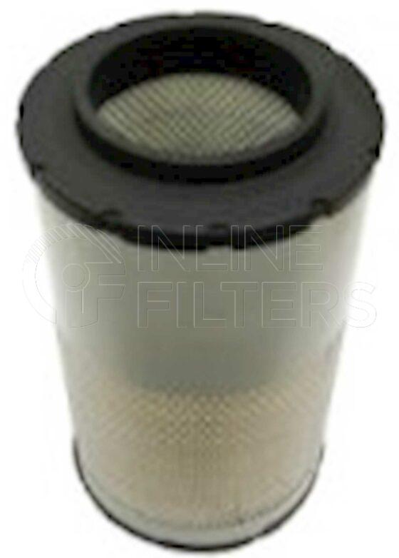 Inline FA17005. Air Filter Product – Radial Seal – Round Product Air filter product