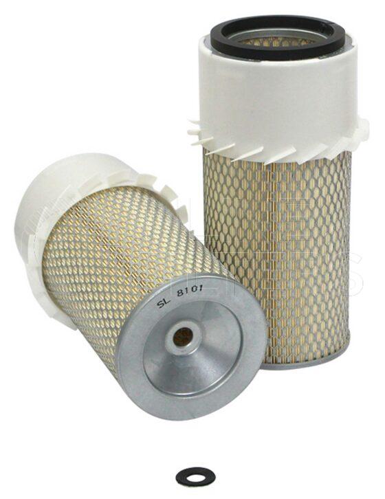 Inline FA17033. Air Filter Product – Cartridge – Fins Product Air filter product