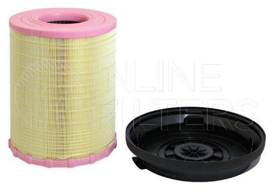 Inline FA17050. Air Filter Product – Radial Seal – Lid Product Air filter product