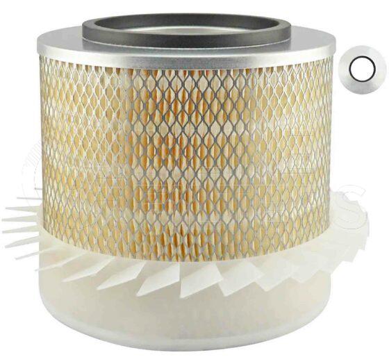 Inline FA17143. Air Filter Product – Cartridge – Fins Product Air filter product