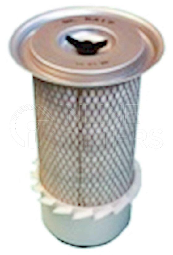 Inline FA17361. Air Filter Product – Cartridge – Fins Lid Product Air filter product