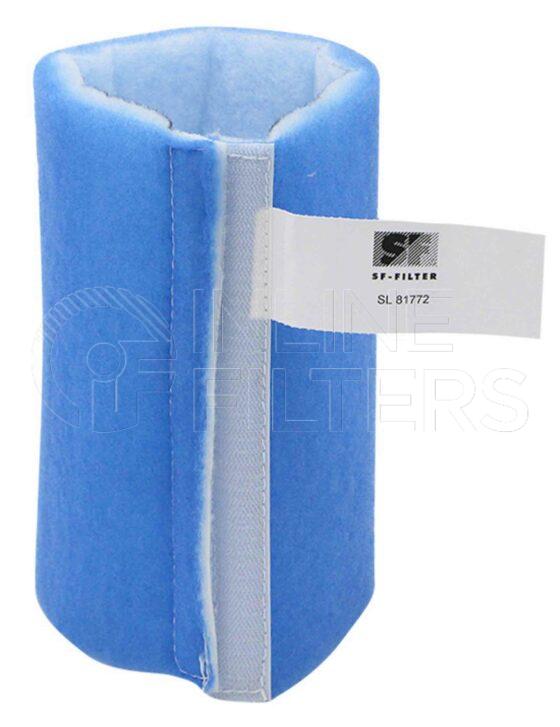 Inline FA17433. Air Filter Product – Band – Round Product Air filter product